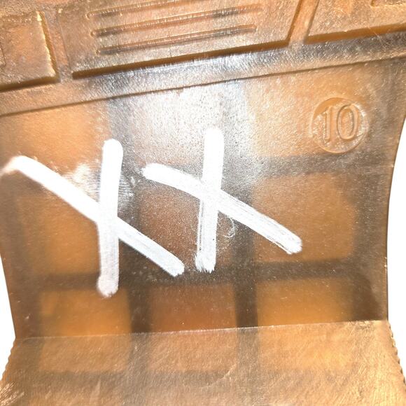 Rue 21 10 White Women's Combat Boots Shoes Lace Up - Picture 6 of 8